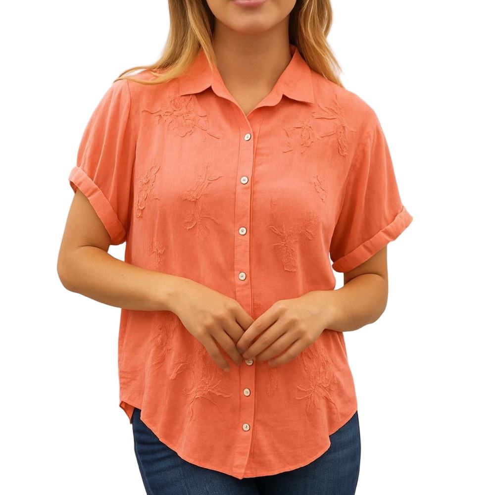 161. NWT WOMENS KYLA SEO S (FIT XL) DETAIL TOP
